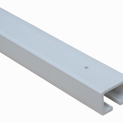 PVC door concertina platinum headrail